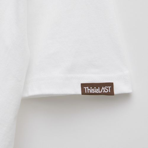 刺繍ロゴTシャツ [ホワイト]