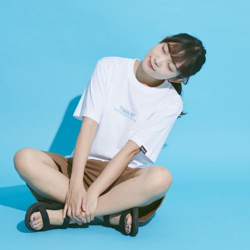 刺繍ロゴTシャツ [ホワイト]