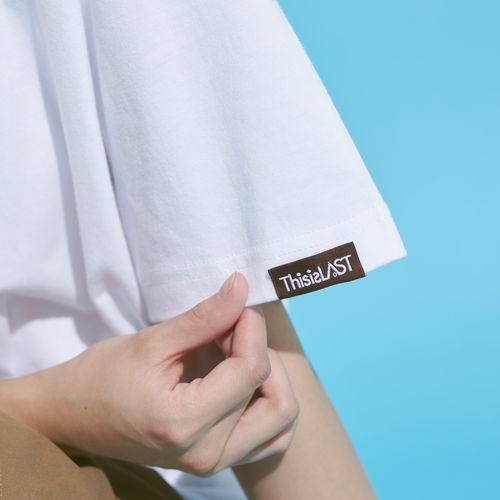 刺繍ロゴTシャツ [ホワイト]