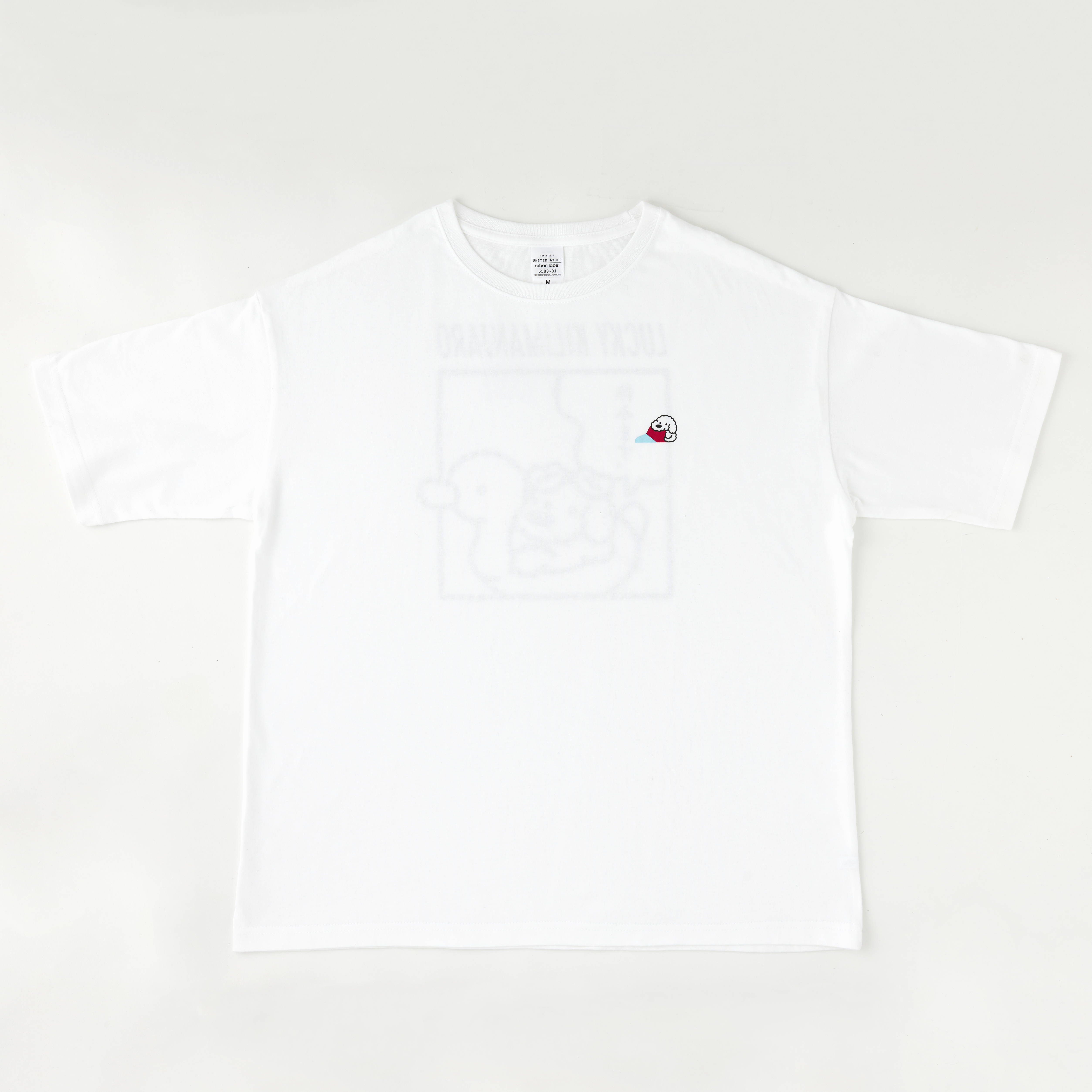 【Lucky Kilimanjaro】休みますT-中村美遥コラボ-ホワイト