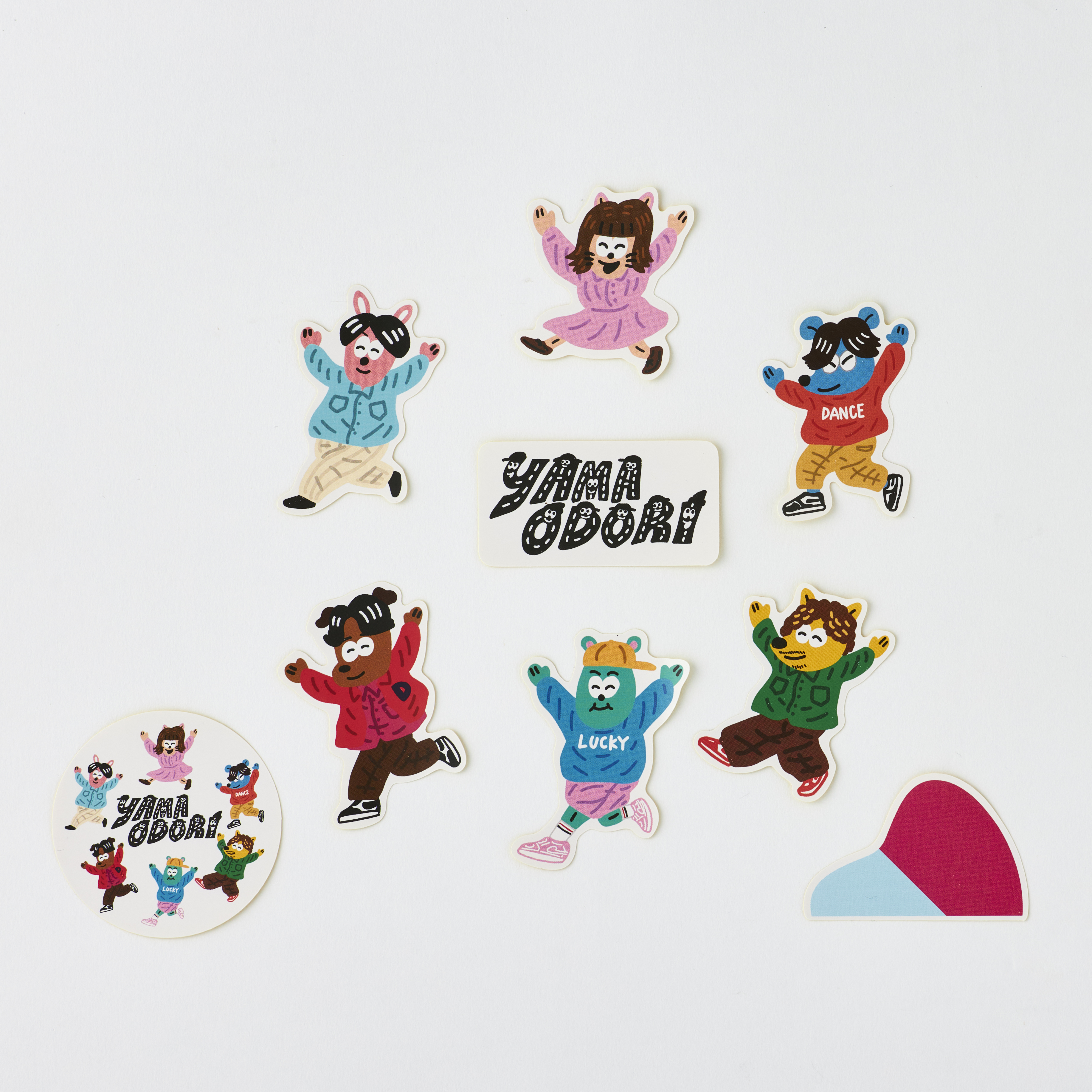 【Lucky Kilimanjaro】LK STICKER PACK 2022 Tour YAMAODORI