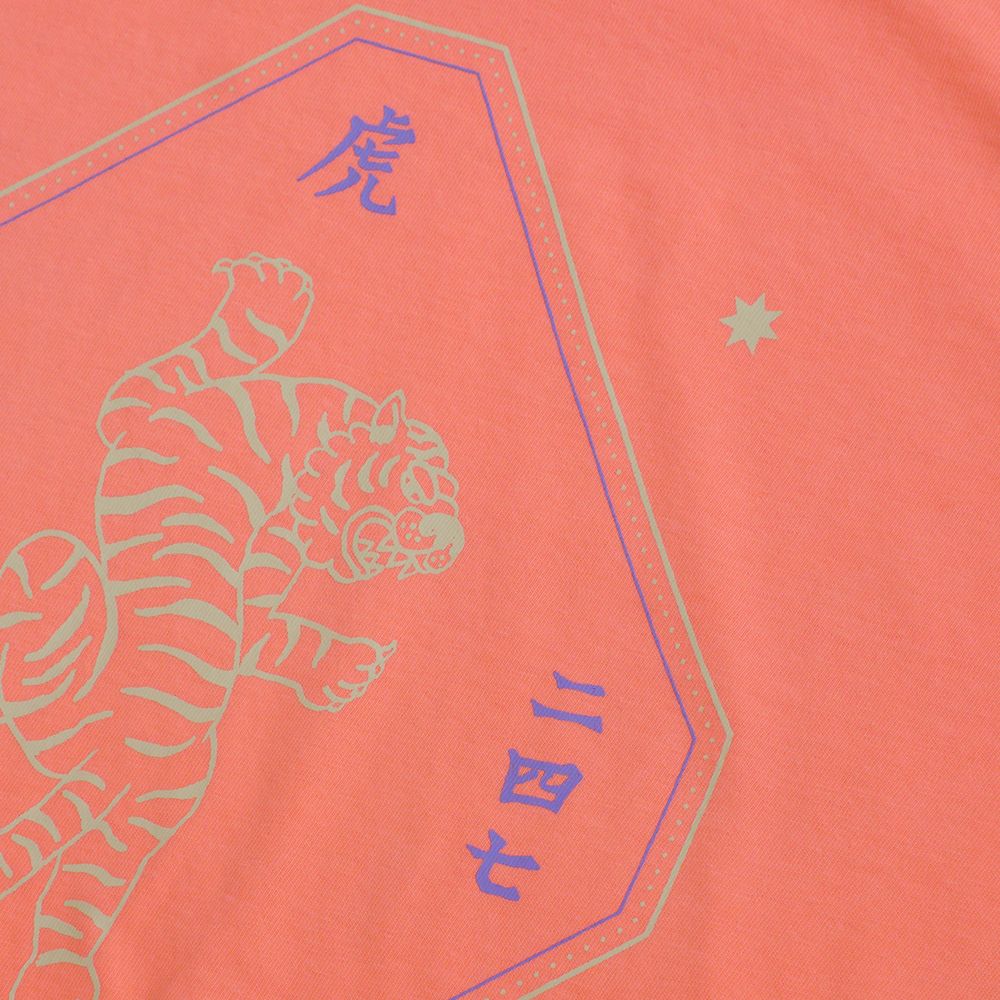 笑門来福(ラッキーネオン)ロンT