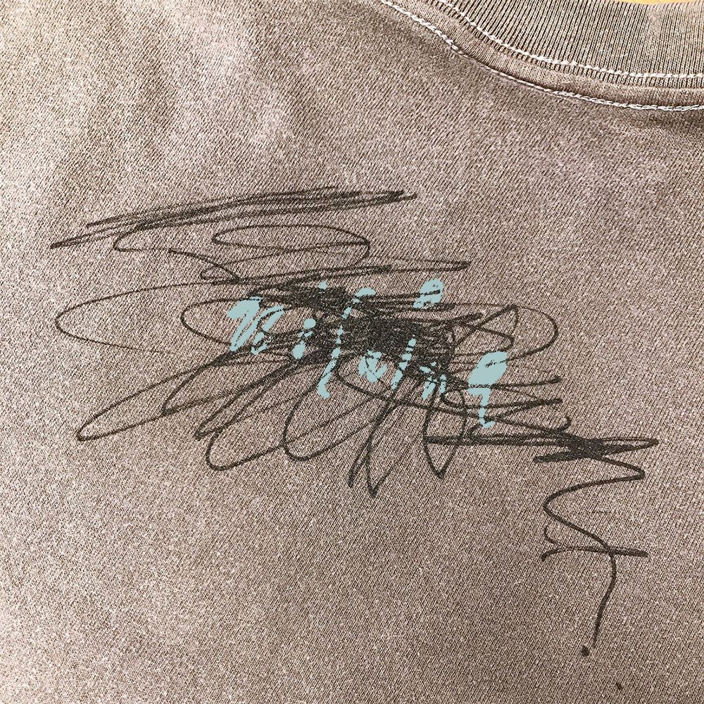 にしなTシャツ 春(黒)