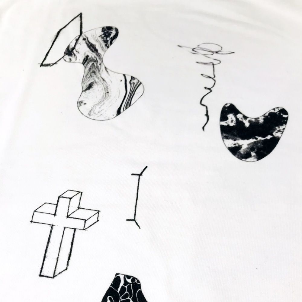 にしなTシャツ 春(白)