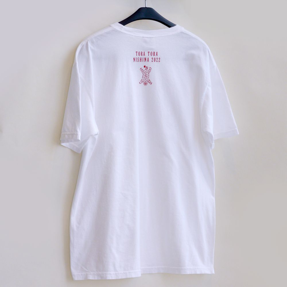 虎虎Tシャツ(ホワイト)