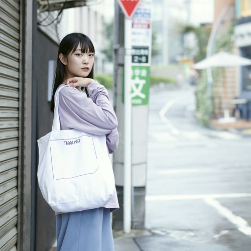 ロゴトートバック  [ホワイト]