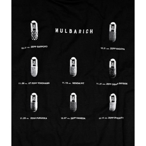 "Take This Empty Capsule" tour T-shirts/Black