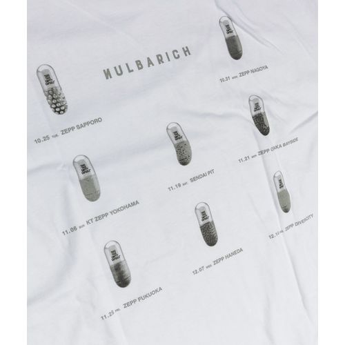 "Take This Empty Capsule" tour T-shirts/white