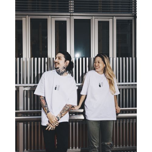 "Take This Empty Capsule" tour T-shirts/white