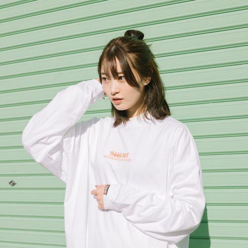 刺繍ロゴ ロンT [ホワイト]