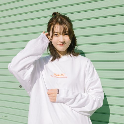 刺繍ロゴ ロンT [ホワイト]