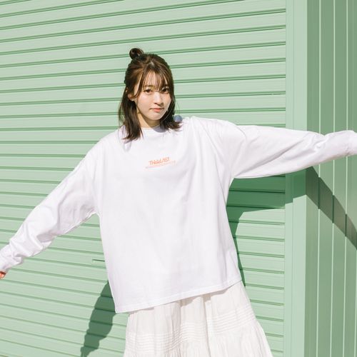 刺繍ロゴ ロンT [ホワイト]