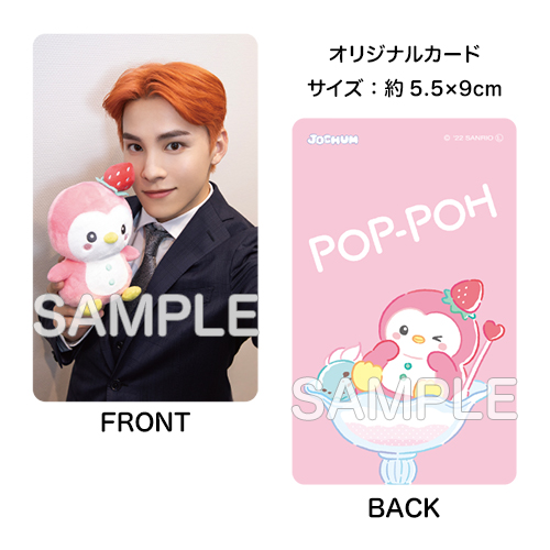 オリジナルカード付きぬいぐるみ ぽぽ(川西 拓実 考案)