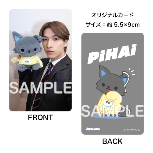 オリジナルカード付きぬいぐるみ ピーハイ(金城 碧海 考案)
