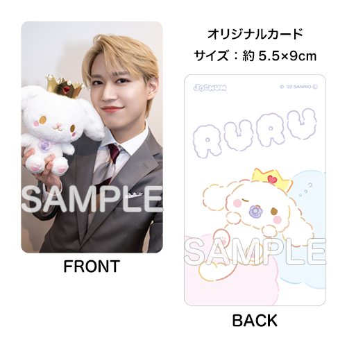 オリジナルカード付きぬいぐるみ RURU(白岩 瑠姫 考案)