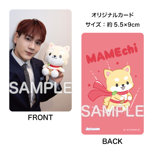 オリジナルカード付きぬいぐるみ まめちぃ(豆原 一成 考案)