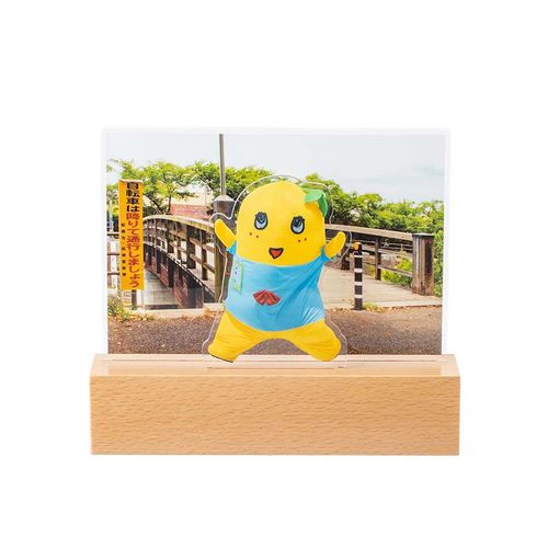 ふなっしー 地上降臨10周年 自由にカスタム！光るアクリルスタンド