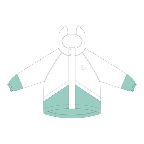 ≠ME　ナイロンパーカー