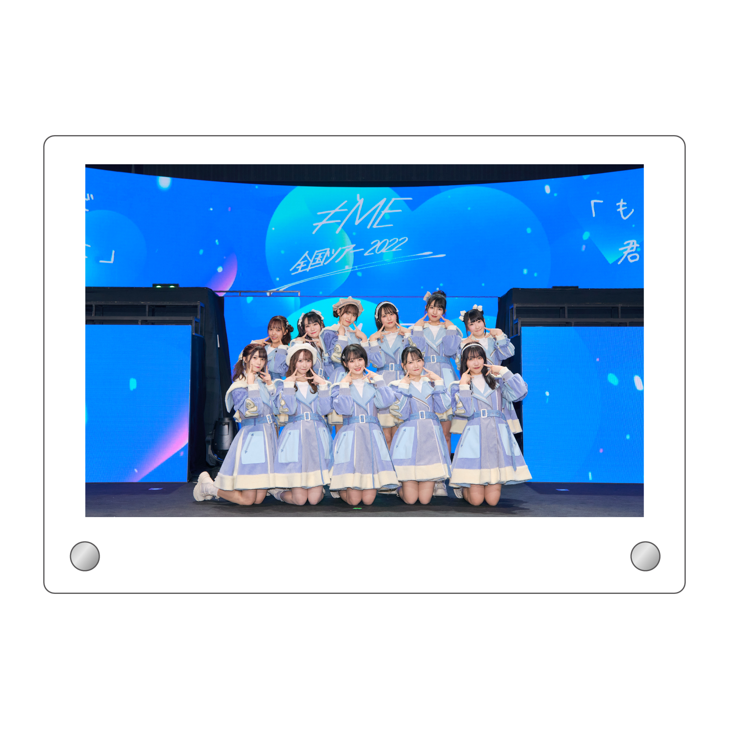 ≠ME全国ツアー2022@幕張メッセイベントホール　アクリルフォトプレート