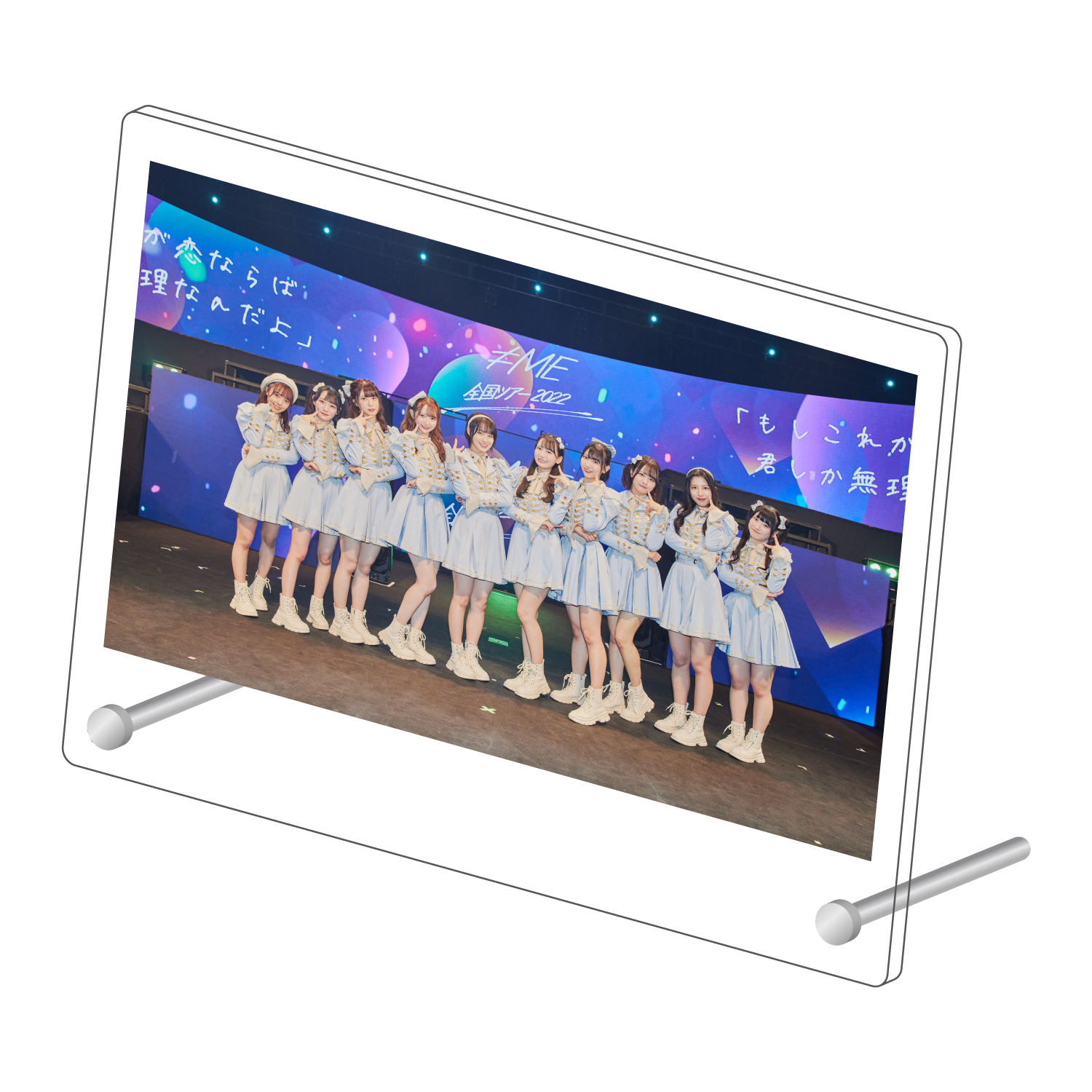 ≠ME全国ツアー2022@LINE CUBE SHIBUYA　アクリルフォトプレート