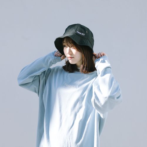 刺繍ロゴバケットハット [ブラック]