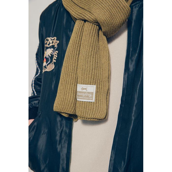 Saucy Dog マフラー/モスグリーン