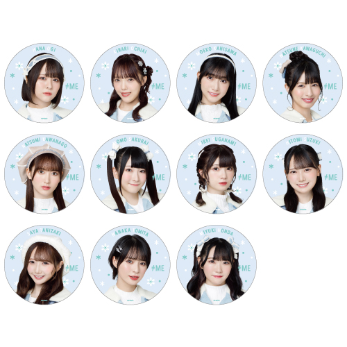 ランダム缶バッジ(「はにかみショート」衣装)　