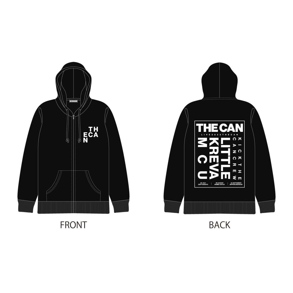 THE CAN パーカー