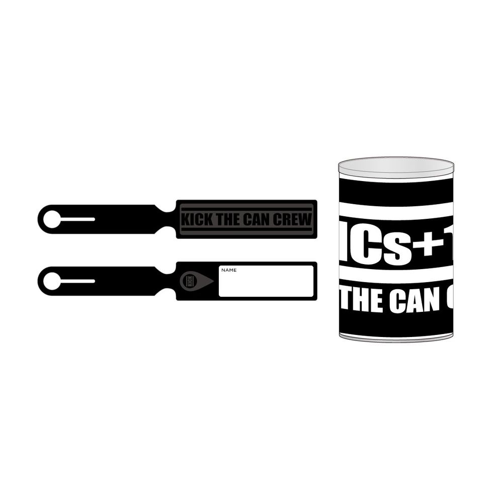 ラゲッジタグ with 缶