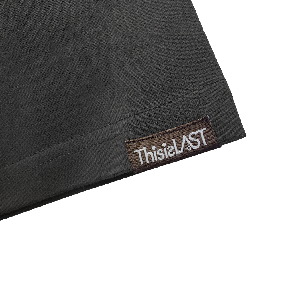 刺繍ロゴTシャツ [スミブラック]