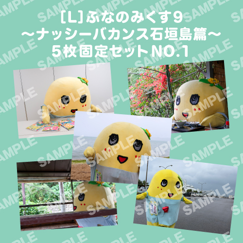 ふなのみくす9 ～ナッシーバカンス石垣島篇～ L版5枚セットNO.1