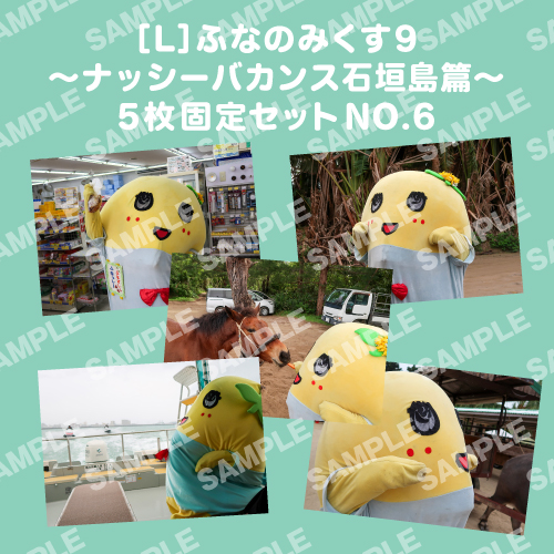 ふなのみくす9 ～ナッシーバカンス石垣島篇～ L版5枚セットNO.6