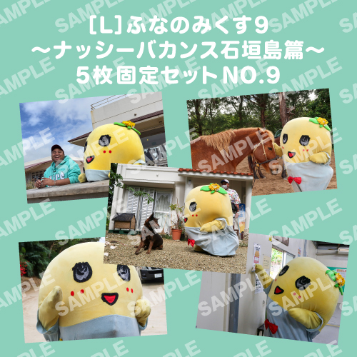 ふなのみくす9 ～ナッシーバカンス石垣島篇～ L版5枚セットNO.9