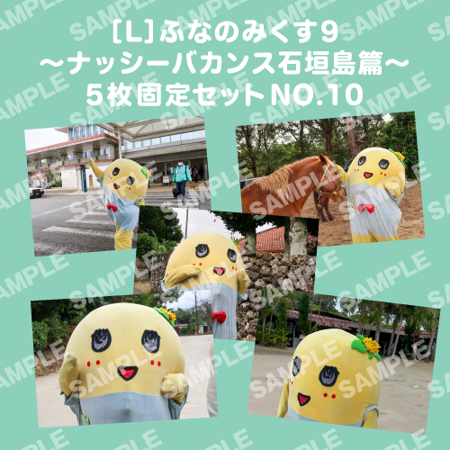 ふなのみくす9 ～ナッシーバカンス石垣島篇～ L版5枚セットNO.10