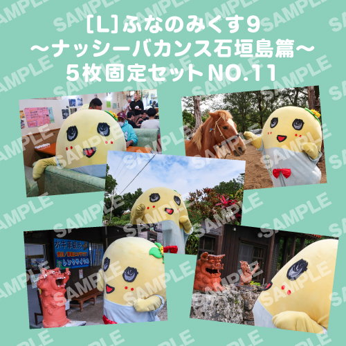ふなのみくす9 ～ナッシーバカンス石垣島篇～ L版5枚セットNO.11