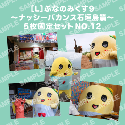 ふなのみくす9 ～ナッシーバカンス石垣島篇～ L版5枚セットNO.12