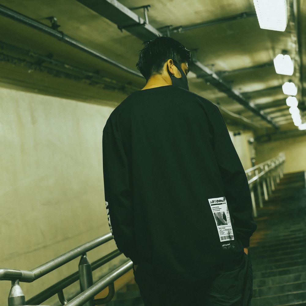 amazarashi 騒々しい無人 Long Sleeve T-shirt