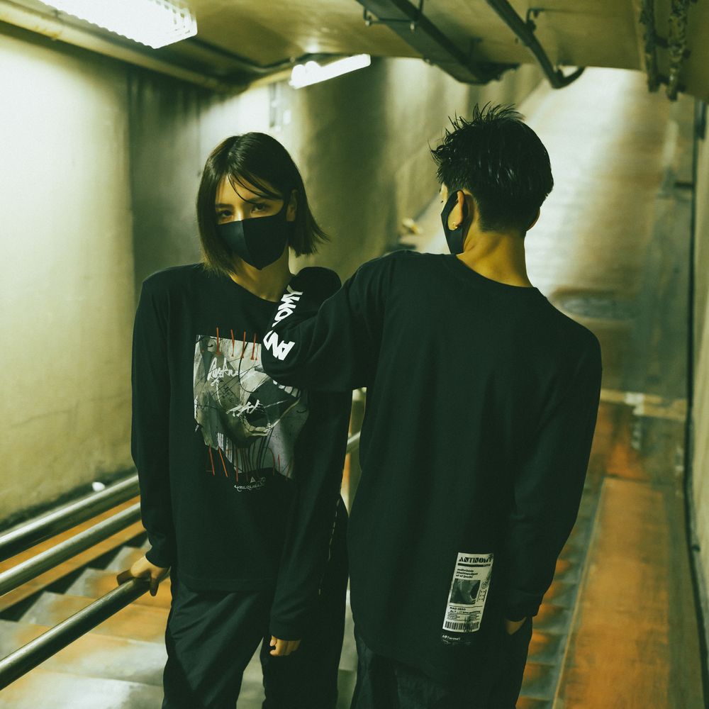 amazarashi 騒々しい無人 Long Sleeve T-shirt