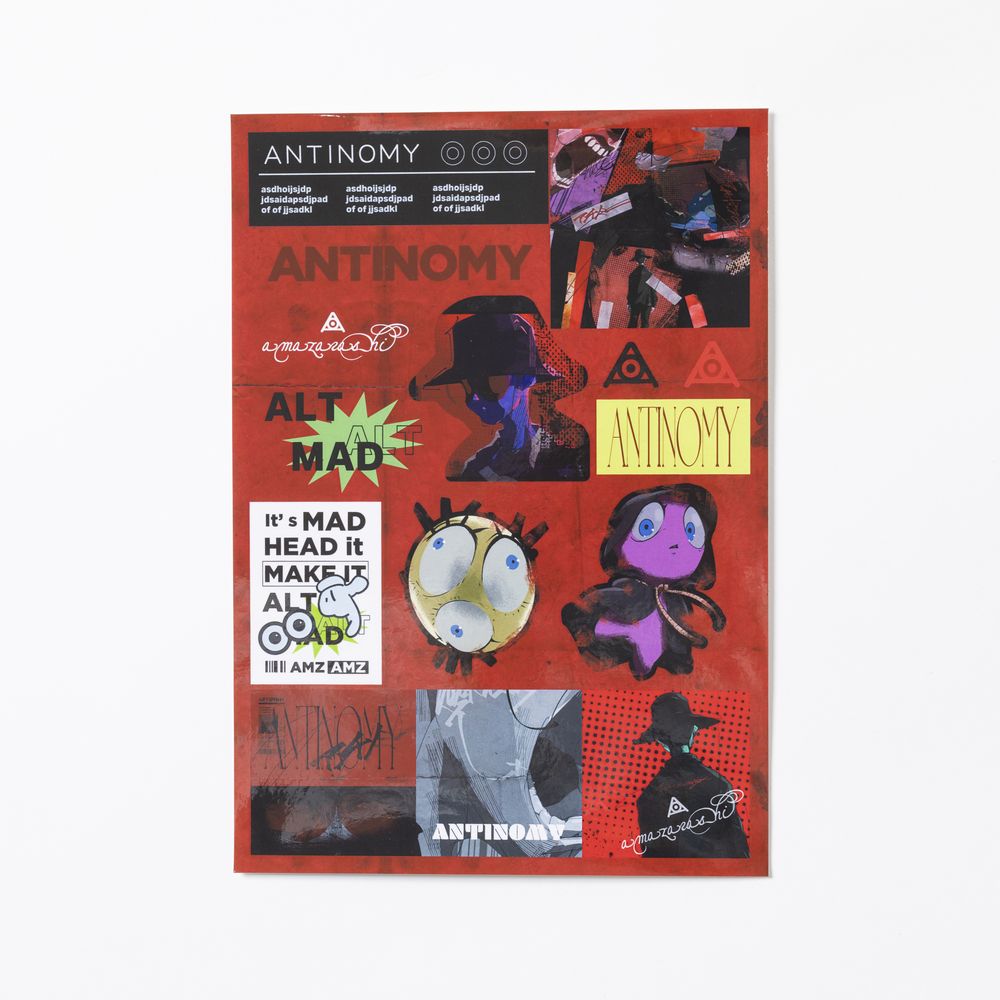 「アンチノミー」Sticker Sheet