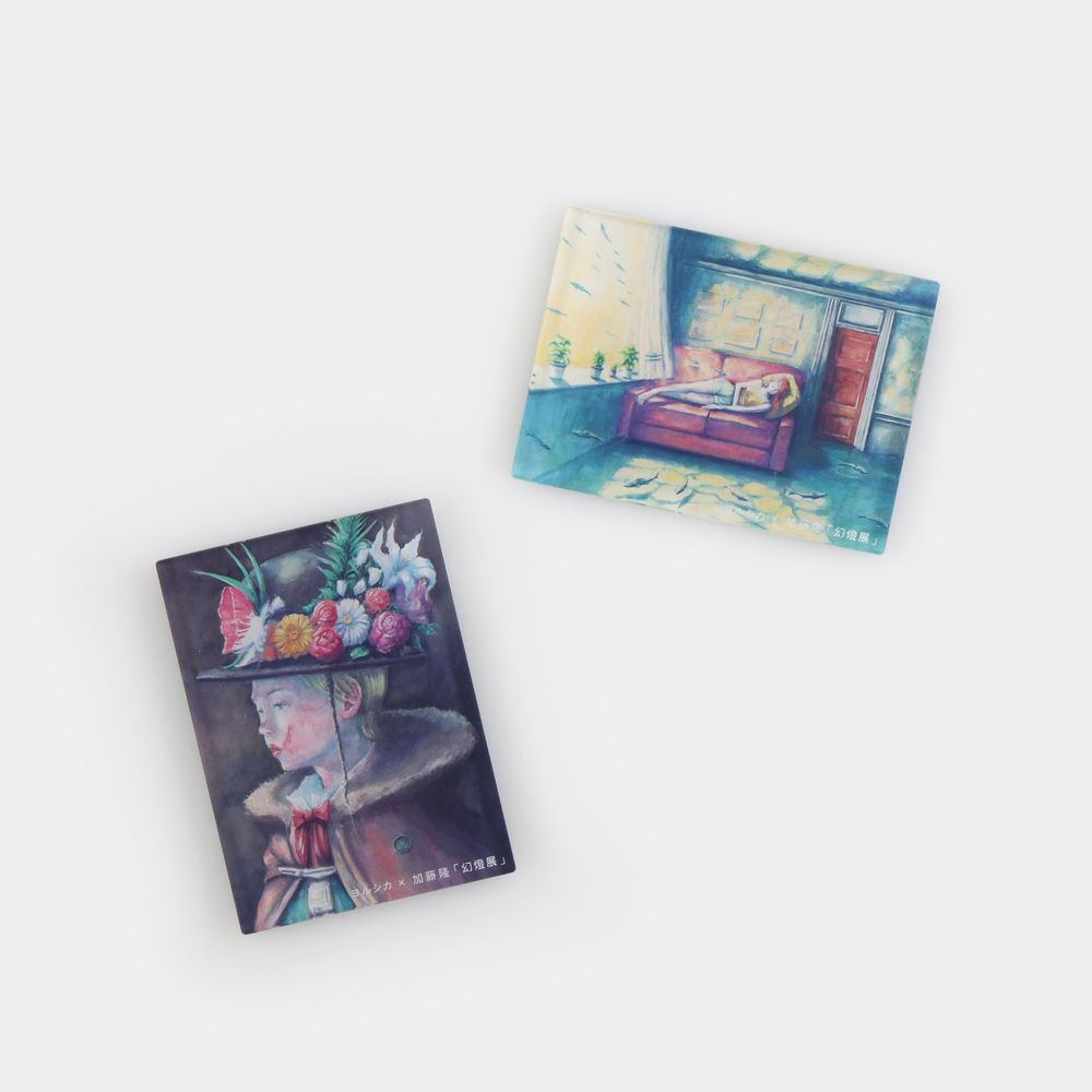 「幻燈展」アクリルマグネット〈アルジャーノン〉