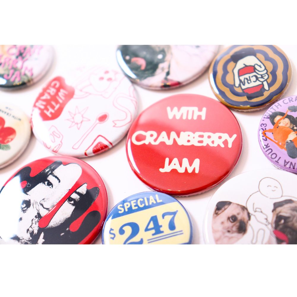 【会場限定ガチャ】jam badge（全10種・大小ランダム2個セット）