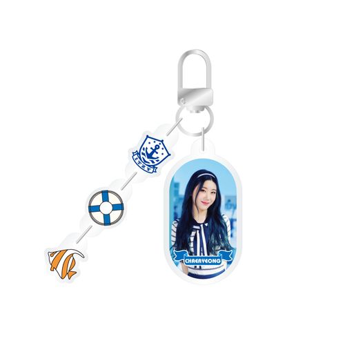 JYP JAPAN POPUP STORE 2023 ITZY OFFICIAL GOODS アクリルフォトキーホルダー【CHAERYEONG】