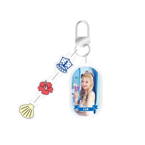 JYP JAPAN POPUP STORE 2023 ITZY OFFICIAL GOODS アクリルフォトキーホルダー【LIA】