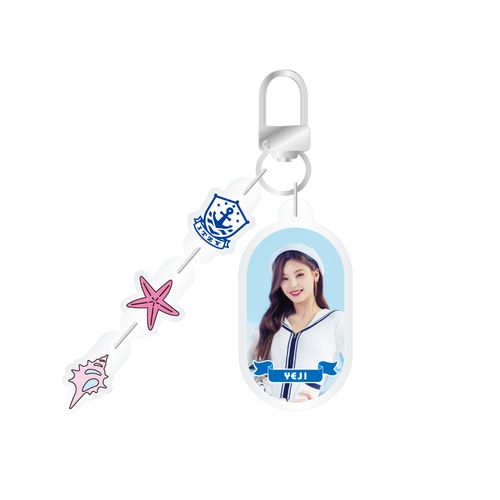 JYP JAPAN POPUP STORE 2023 ITZY OFFICIAL GOODS アクリルフォトキーホルダー 【YEJI】
