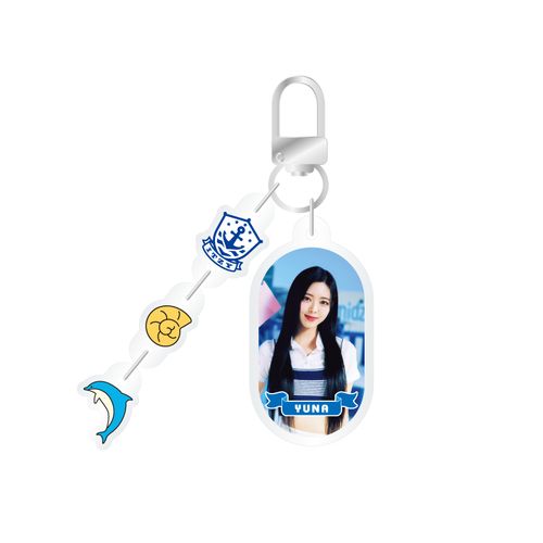 JYP JAPAN POPUP STORE 2023 ITZY OFFICIAL GOODS アクリルフォトキーホルダー【YUNA】