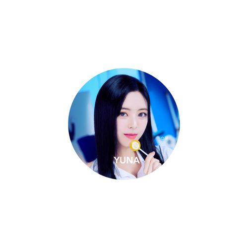 JYP JAPAN POPUP STORE 2023 ITZY OFFICIAL GOODS 缶バッチ【YUNA】