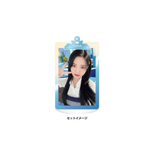 JYP JAPAN POPUP STORE 2023 ITZY OFFICIAL GOODS フォトカードスタンド【YUNA】