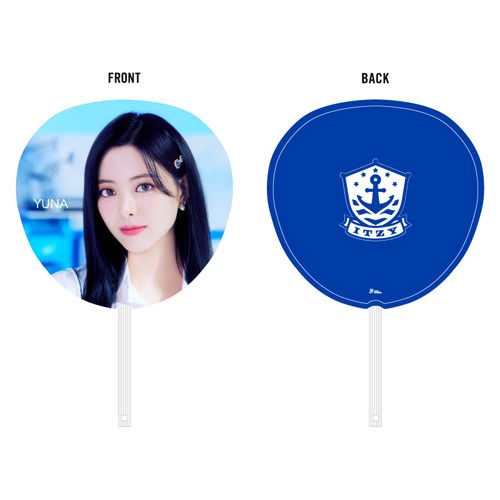 JYP JAPAN POPUP STORE 2023 ITZY OFFICIAL GOODS うちわ【YUNA】