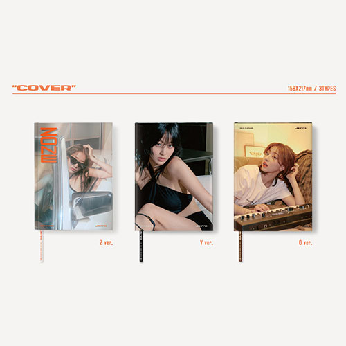 JIHYO THE 1ST MINI ALBUM『ZONE』一般盤（輸入） 3バージョンセット