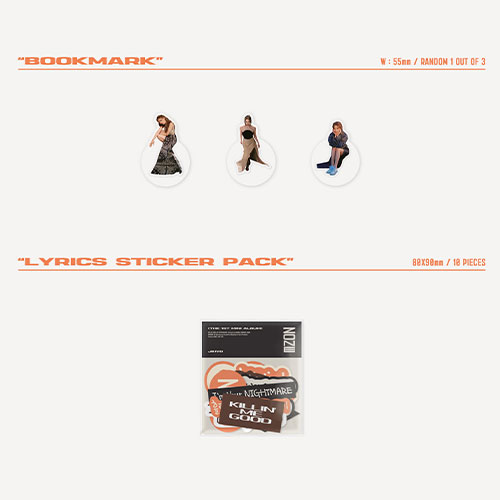 JIHYO THE 1ST MINI ALBUM『ZONE』一般盤（輸入） 3バージョンセット